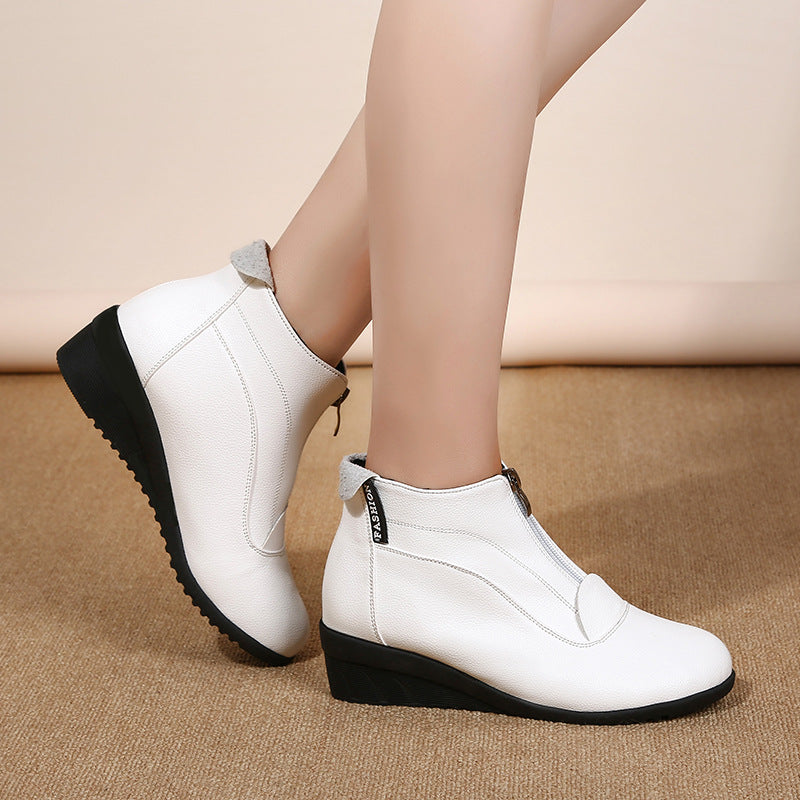 LEA - Bottines en cuir pour femmes