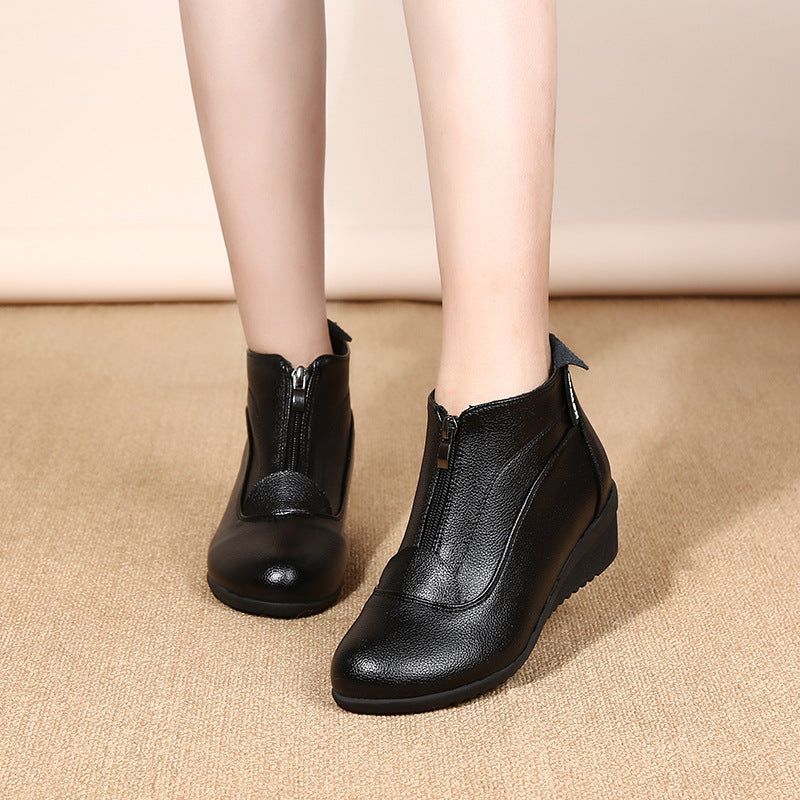 LEA - Bottines en cuir pour femmes