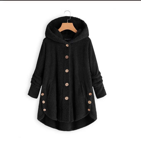 Manteau En Peluche Chaud